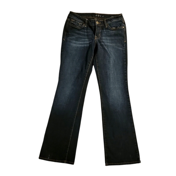 ✨ Jessica Simpson Rockin Curvy Boot Jeans – Size 4/27 Short – EUC ✨ - Picture 1 of 16